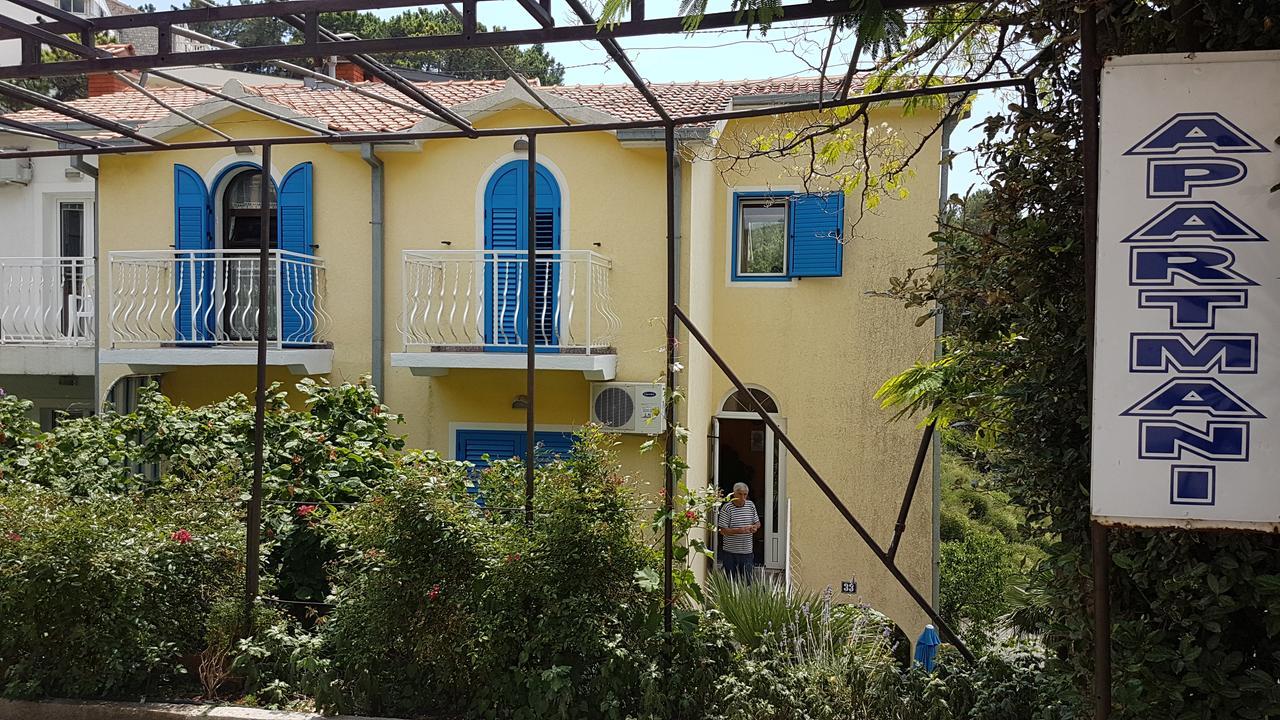 Apartmani Famelja Jovanovic Sveti Stefan Exteriör bild